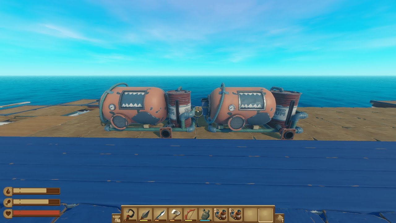 Raft New Update Glitch Infinite Advanced Biofuel Refiner YouTube