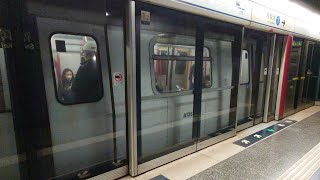 [退役前既新編組]港鐵lSL M Train A135/A136(A136)北角至筲箕灣(上行快版關門廣播行車片段)(已退役)