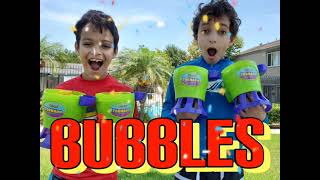 Gazillion Bubble Machines in  action | Bubble Party #bubbles