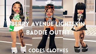 Roblox Berry Avenue Lightskin Baddie Outfit Codes Clothes