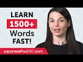 Heres how you learn over 1500 Japanese words easily