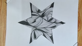 Pattern 511|Zentangle|Zentangle art|Zenfloral art|Zendoodle art|line art|Floral art|Doodle art