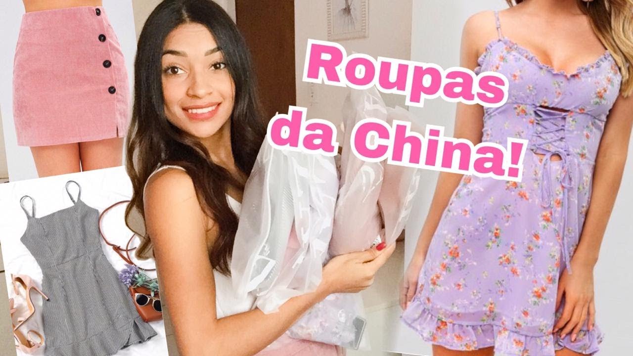 PROVANDO ROUPAS DA CHINA: EXPECTATIVA VS REALIDADE LOJA ZAFUL ♡