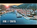 Hvar  island in croatia  aerial  travalma quickie