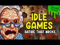 Why Idle games make good satire, and how it was ruined.