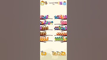Bird sort color game level 1430 #games #leveldesign #playgaming #gaming #colorgame #colorconcept