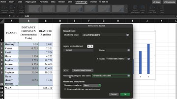 How to CREATE a BAR GRAPH using Microsoft Word Excel (MAC)
