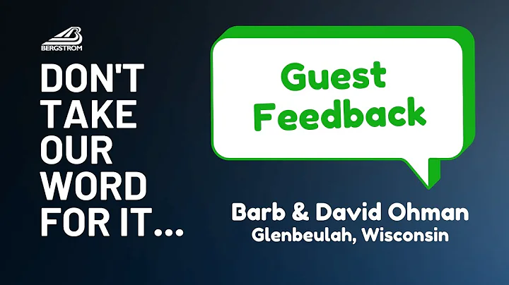 Bergstrom Automotive Guest Feedback | Barb & David...
