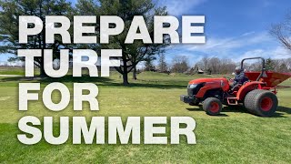 2 Minute Turf Talk - Prepare Turf For Summer