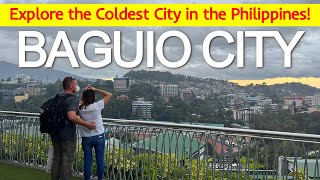 BAGUIO CITY Virtual Walk Tour | Exploring Baguio for ONE HOUR - Wet Market, Session Road, SM Baguio