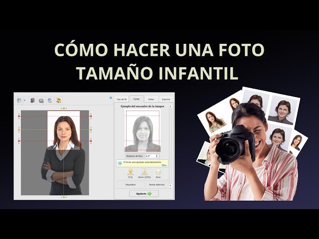 Cómo hacer una foto tamaño infantil - ¡en sólo 30 segundos! 