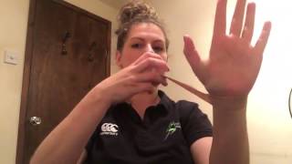 Taping Strategy for Wrist and Thumb Pain Quick Functional And Simple Technique For Thumb Taping