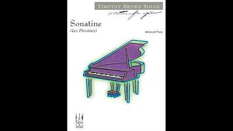 Sonatine (Les Pivoines) - Timothy Brown