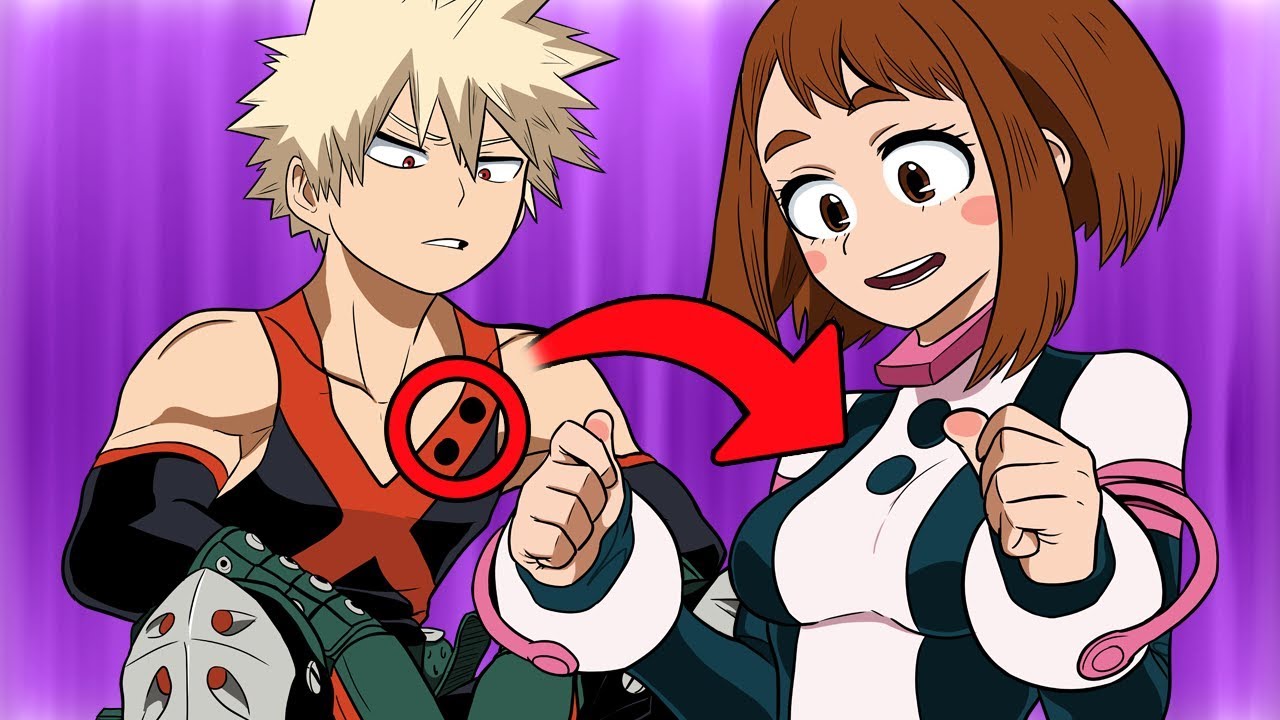 Bakugo et uraraka