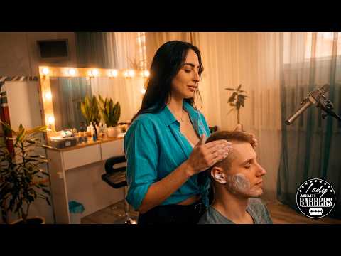 Tender Moments ASMR Massage by Barber Lady Helen for Men