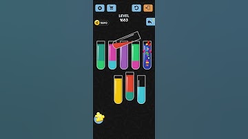 water color sort level 1683 walkthrough solution IOS/android #watercolorsortgame #android