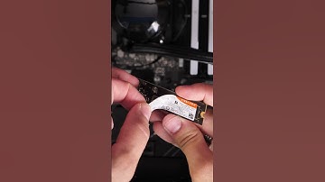 Do NVMe heatsinks and stickers make a difference? #NVMe #pcbuild #pcieGen5