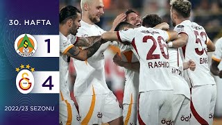 C Alanyaspor 1-4 Galatasaray 30 Hafta - 202223