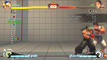 USFIV Yun: Link Ultra 1 to L Shoulder to H Lunge Punch