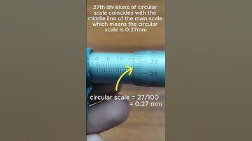 Micrometer reading in 30 seconds #science #igcse #education#micrometer