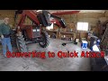 Converting to a skid steer style quick attachment