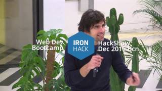 2016 Ironhack Coding Bootcamp Graduation - INTRO - HackShow 2016 Barcelona
