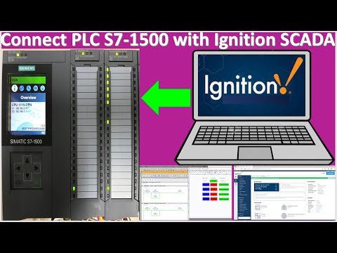 PLC S7-1500 connect with Ignition SCADA V8.1.1