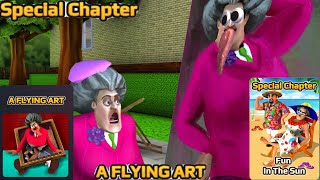 Scary Teacher 3D | miss T Flying Painting Art Gameplay Walkthrough (iOS Android) screenshot 4