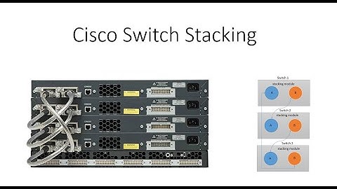 Cisco Switch Stacking