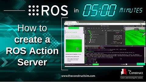 [ROS in 5 mins] 033 - How to create a ROS Action Server