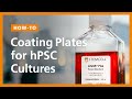 How to Coat Plates for Human Pluripotent Stem Cell (hPSC) Cultures in mTeSR™ Plus