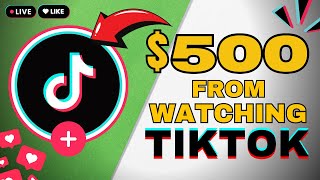 Get Paid $4 For Every Tiktok Video Watched- Legit and Easy