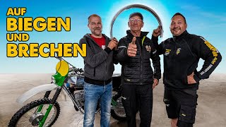 auf biegen und brechen: wie entstehen schutzbleche? | zündapp 517   simson s51 = zündson