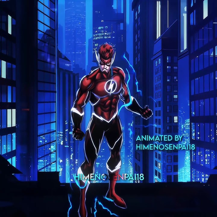 FASTEST MAN ALIVE ! #wallywest #comics #shorts #animation #flyxo