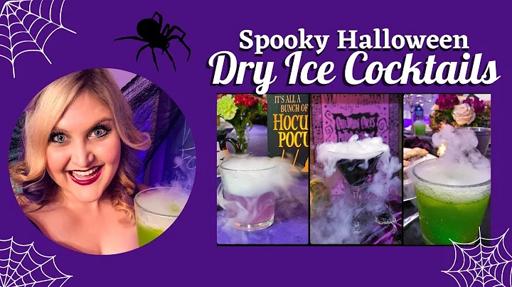 Halloween Dry Ice Cocktails