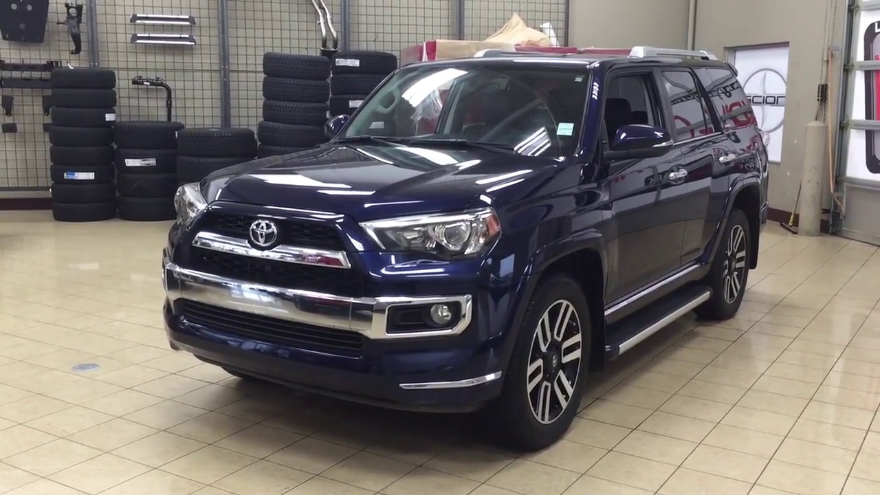 2017 Toyota 4Runner Limited Review - YouTube