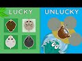 LUCKY vs UNLUCKY PLAYERS in MOPE.IO
