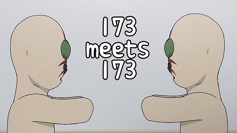 SCP 173 meets SCP 173「SCP Animation」