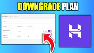 How To Downgrade Hostinger Plan - New Method