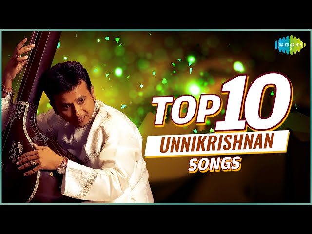 Top 10 Songs of Unnikrishnan | Kaattrae En Vaasal | Verenna | Un Perai Sonnale | Rayile Rayile class=
