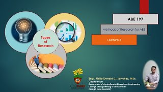 Methods of Research for ABE (Lecture 3)