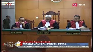 Hakim Jatuhkan Vonis 1,5 Tahun Rehabilitasi untuk Putri Elvy Sukaesih, Dhawiyah Zaida - BIP 05/09