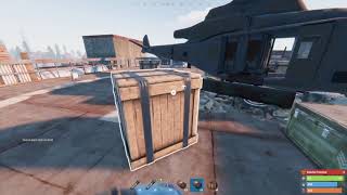 This Has To Be The Best Launch Site Run You Will See - Rust Console Edition