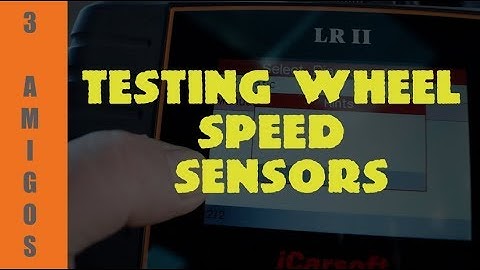 Discovery 1, 2 and Defender  ABS Wheel Speed Sensors.   Resistance test.