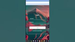 Modern login form made with only HTML & CSS - Transparent Login Form | #coding #webdevelopment #css