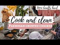 Cook & clean with me VLOG | Parmesan crusted chicken | Bealls outlet haul.