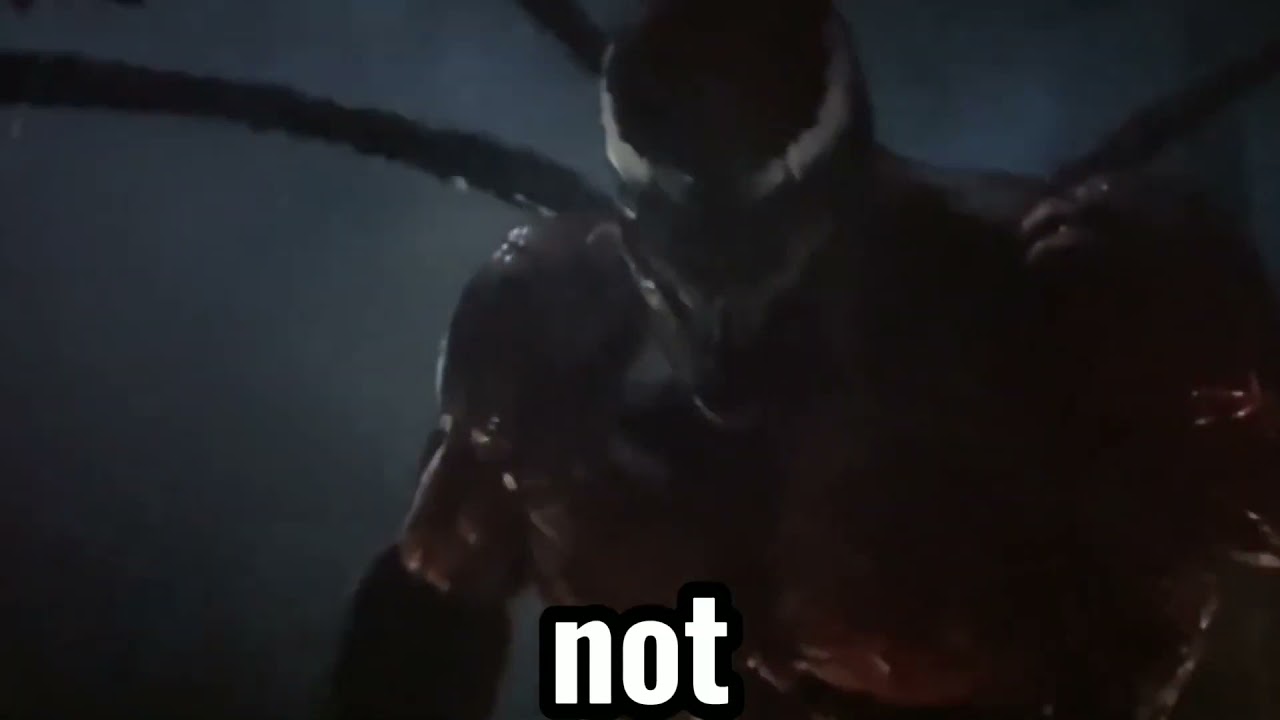Carnage says "this is not ok" (Meme)