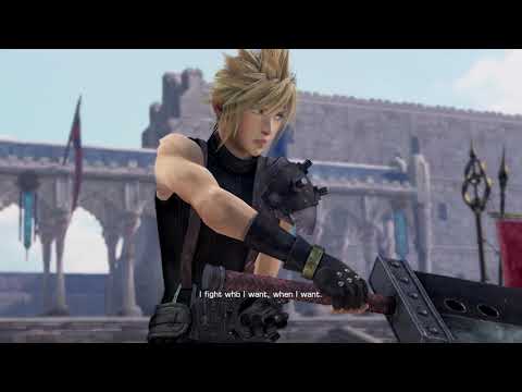 DISSIDIA FINAL FANTASY NT Lobby Match BR Cloud strife