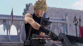 DISSIDIA FINAL FANTASY NT Lobby Match BR Cloud strife