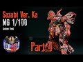 MG Sazabi Ver. Ka Part 4: Legs | Custom Gunpla Painting